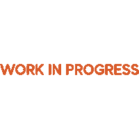 Work In Progress Prev Sticker by abellaadv