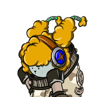 Sheep Fighting Sticker by Patrick Bezalel