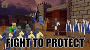 Fight To Protect GIF by Joy Everafter Stories