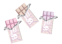 ShopDanaScott chocolate collection grape bazooka Sticker