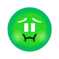 sellavibg sick ew ecommerce vomit Sticker