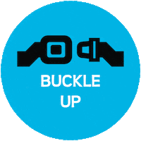 Tds Buckle Up Sticker by Teens in the Driver Seat