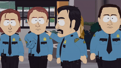 police security GIF by South Park 