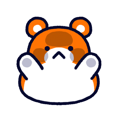 Happy Hamster Sticker