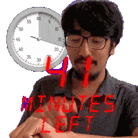 41 Min Sticker