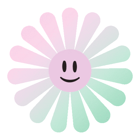 Smiley Face Flower Sticker by PuraVidaAmbassadors