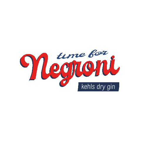kehls-gin giphygifmaker time cocktail gin Sticker