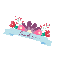 Happy Fine Thank You Sticker by sendwishonline.com