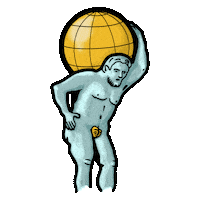 Illustration Spinning Sticker