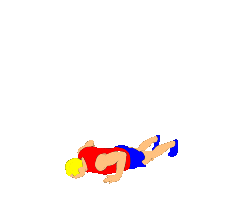 Workout Running Sticker