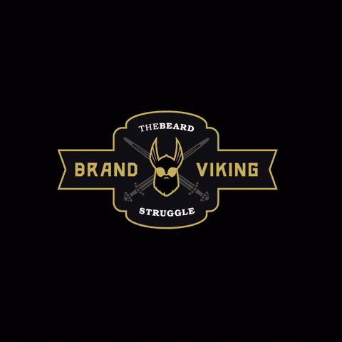 TheBeardStruggle giphyupload brand beard viking GIF