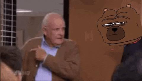 Go Away Goodbye GIF by Bear Market Memes