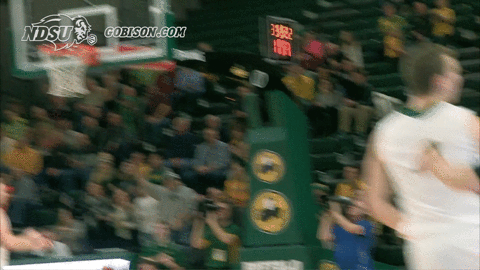 north dakota state basketball GIF by NDSU Athletics