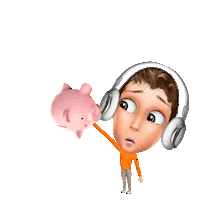 Piggy Bank Bomyles Sticker by Genies