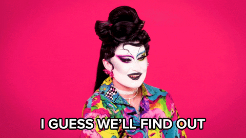 Speculating Stay Tuned GIF by RuPaul's Drag Race