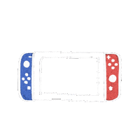 ponggodiy game nintendo frame switch Sticker