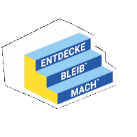 Stairs Kos Sticker by Druck und Werte Creatives