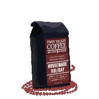 Excited Christmas Sticker by Twin Valley Coffee