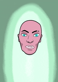 Eryk_Kmiecik face disco kmiecikart erykkmiecik GIF