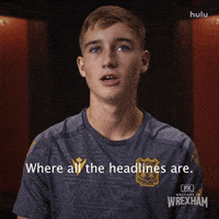 Wrexham Afc Football GIF by Welcome to Wrexham