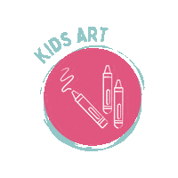 handsonaswegrow handson kidsart handsonaswegrow hoawg Sticker