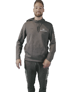Kjeld Thank You Sticker by Schaatsteam Reggeborgh