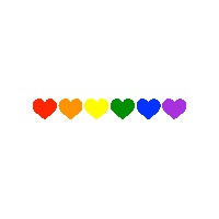 In Love Hearts Sticker by UTOPIA Washington