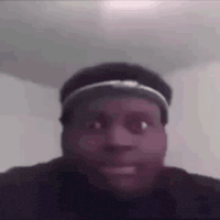 Scared Wide Eyed GIF