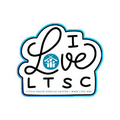 littletokyoservicecenter giphygifmaker nonprofit little tokyo ltsc Sticker