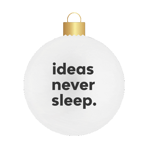 Christmas Ball Sticker by Caffeina
