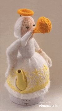 TeaCosyFolk christmas angel teacosyfolk religious GIF