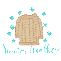 Sweater Weather Fall Sticker