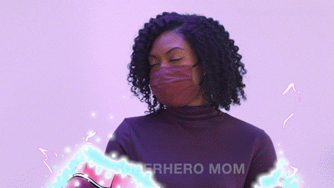 AmerAcadPeds giphyupload mom mother superhero GIF