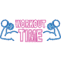 Workout Time Sticker by Celcom