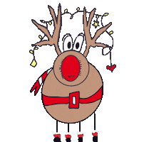 Santa Claus Christmas Sticker by deinechristine