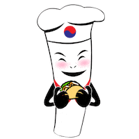 Food Taco Sticker by MyeongDong Topokki