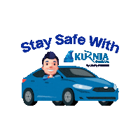 Liberty_Kurnia car drive insurance staysafe Sticker