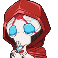 Black Superhero Sticker