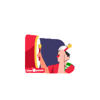 Bedug Kurir Sticker by Lion Parcel