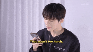 That Wasn't Too Harsh