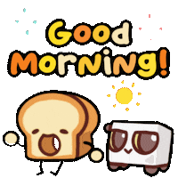 Greeting Good Morning Sticker