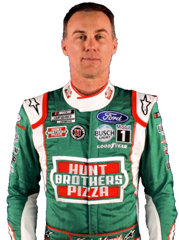 Kevin Harvick Yes Sticker by Hunt Brothers® Pizza
