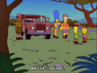 homer simpson jeep GIF