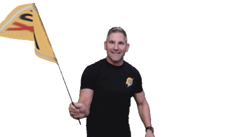 Flag 10X Sticker by Grant Cardone