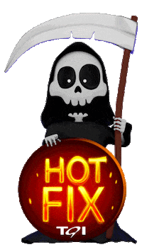 Hotfix Sticker by TQI - Tecnologia, Qualidade em Informação
