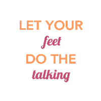 Shoes Quote Sticker by PS Poelman