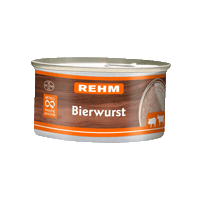 Dosenwurst Sticker by Rehm Fleischwaren GmbH