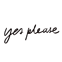 Yes Please Sticker
