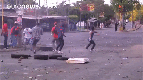 violence protest GIF by euronews