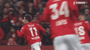 Football Celebration GIF by Standard de Liège